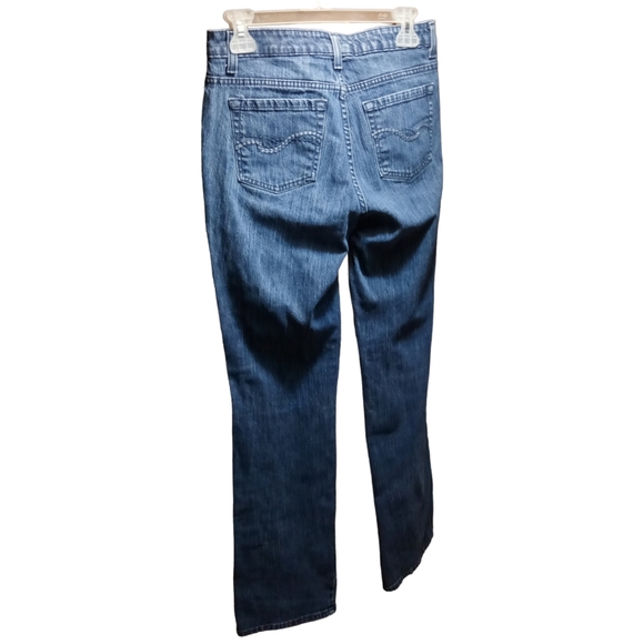 Saint John's Bay SJB Boot Cut Size 4 Long Dark Wash Jeans Fall Winter Wa… - Picture 3 of 12